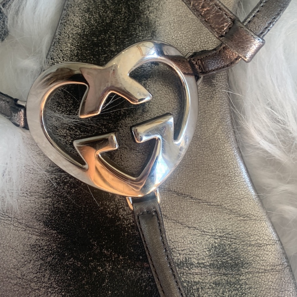 Gucci heart sandals - Picture 5 of 7